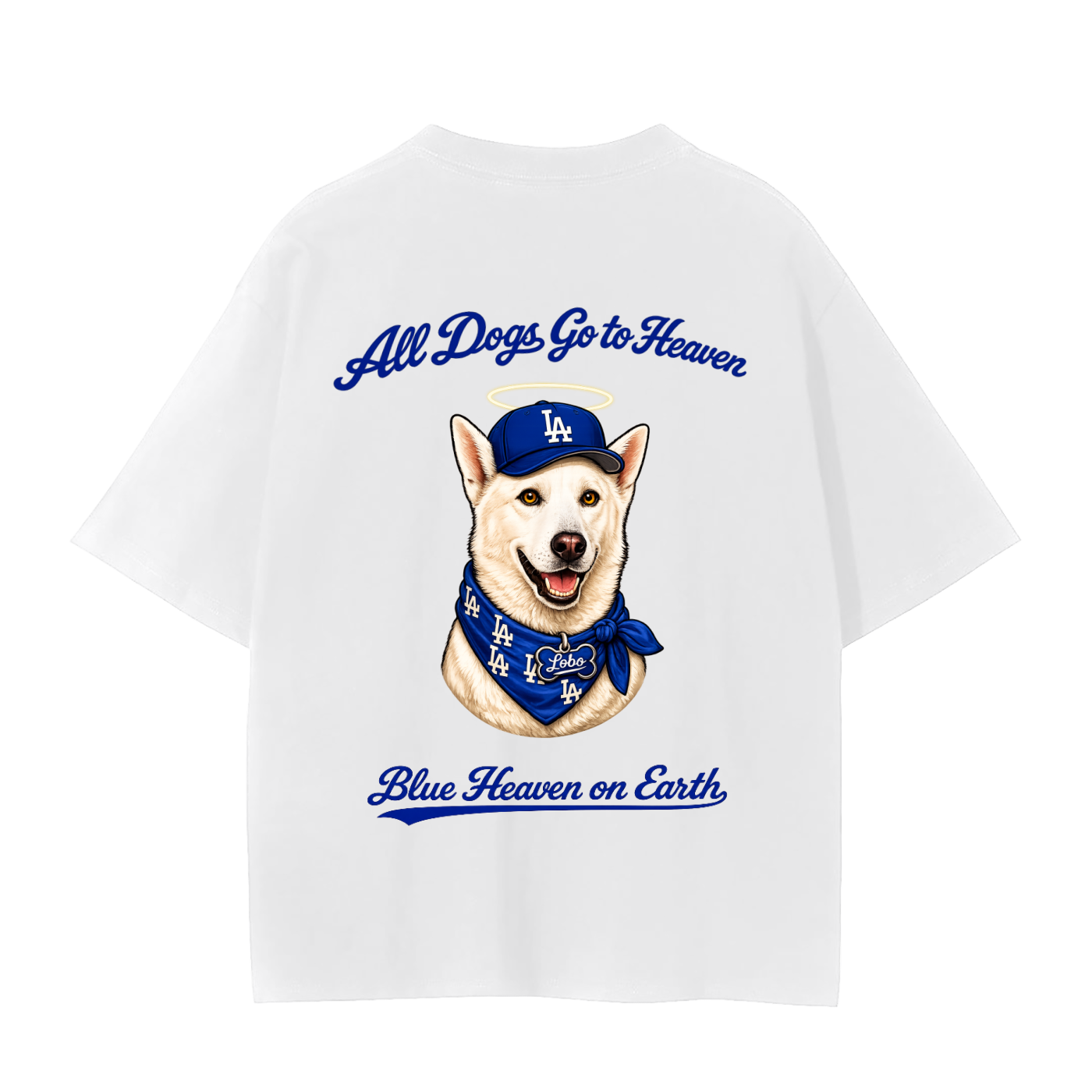 Custom Lobo- adult unisex Seamless T-Shirt