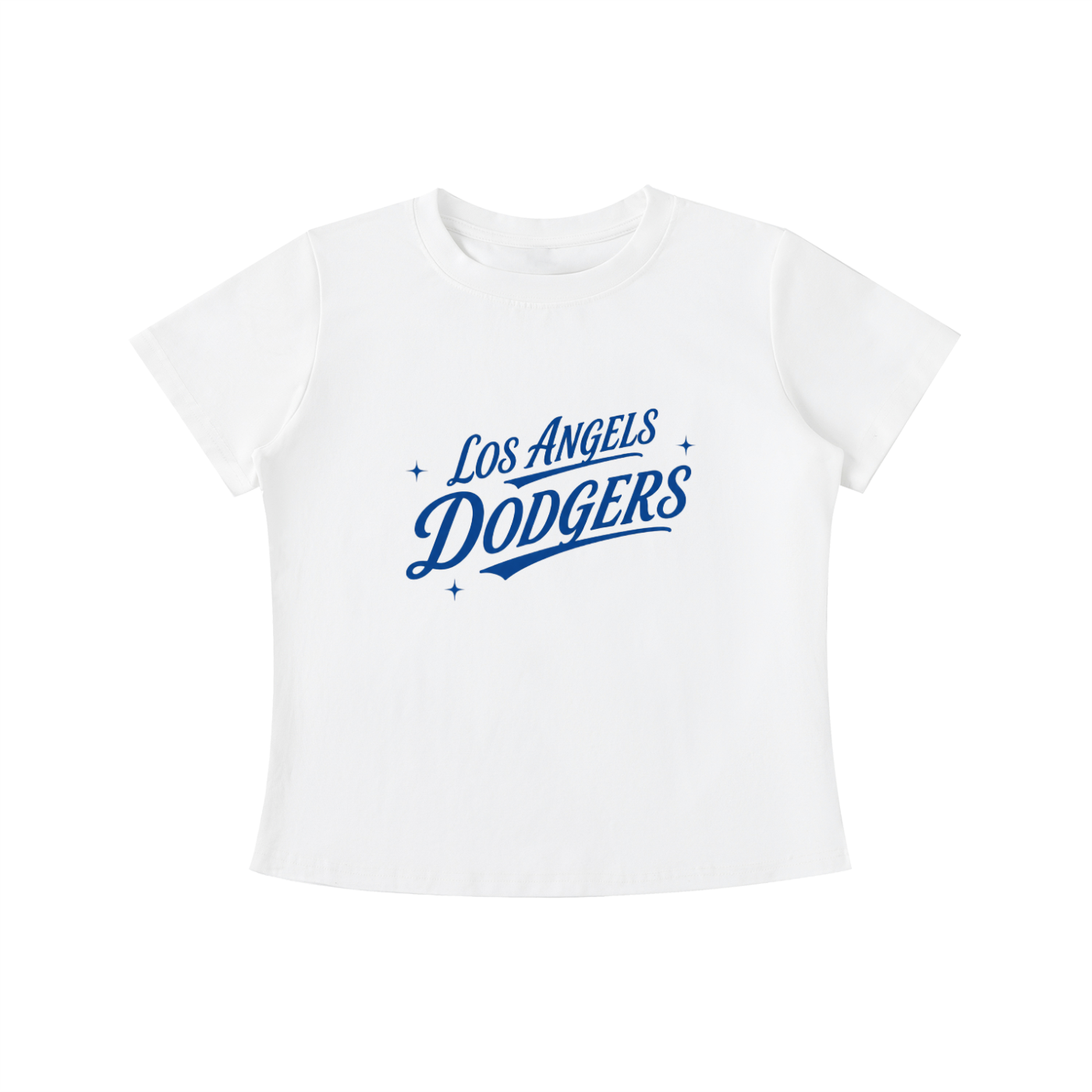 LA DODGERS - WOMENS VINTAGE WASH SLIM FIT TEE