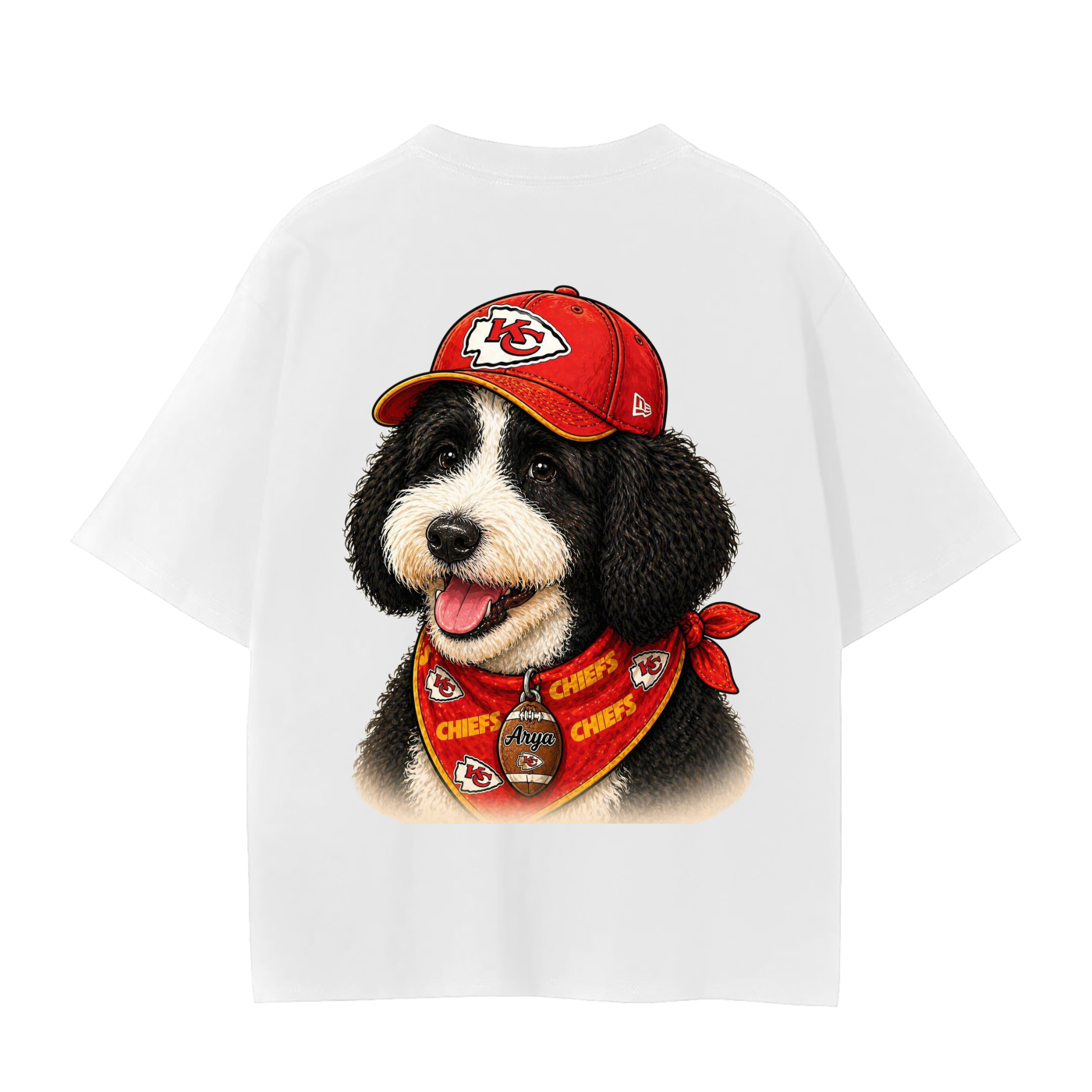 NFL KANSAS CITY CHEIFS - CUSTOM PET TEE