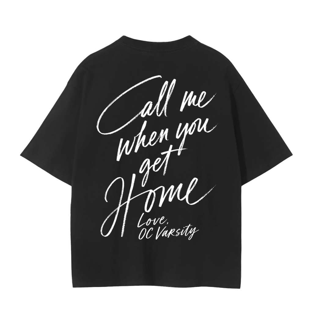 “ Call me when you get home”- adult unisex Seamless T-Shirt