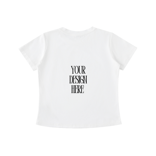 DESIGN YOUR OWN WOMENS Vintage Wash Slim Fit T-shirt
