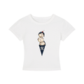 NEW YORK YANKEES ICE CREAM - WOMENS CROPPED TEE