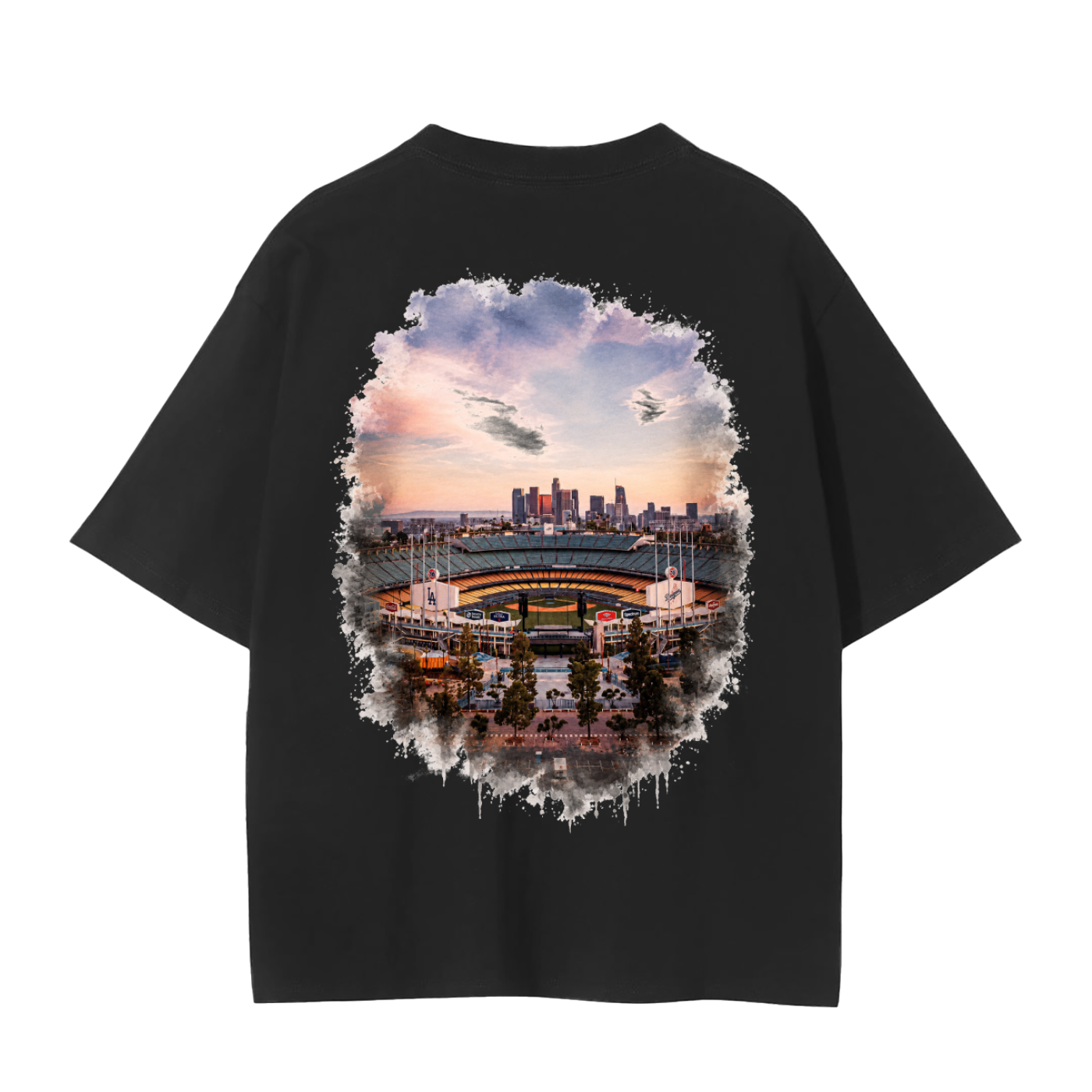 “Dodgers Thin Blue Line”-adult unisex Unisex Seamless T-Shirt