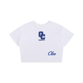 Cleo Pet tee -  women adult Crop Baby Tee Seamless T-Shirt - 200 GSM