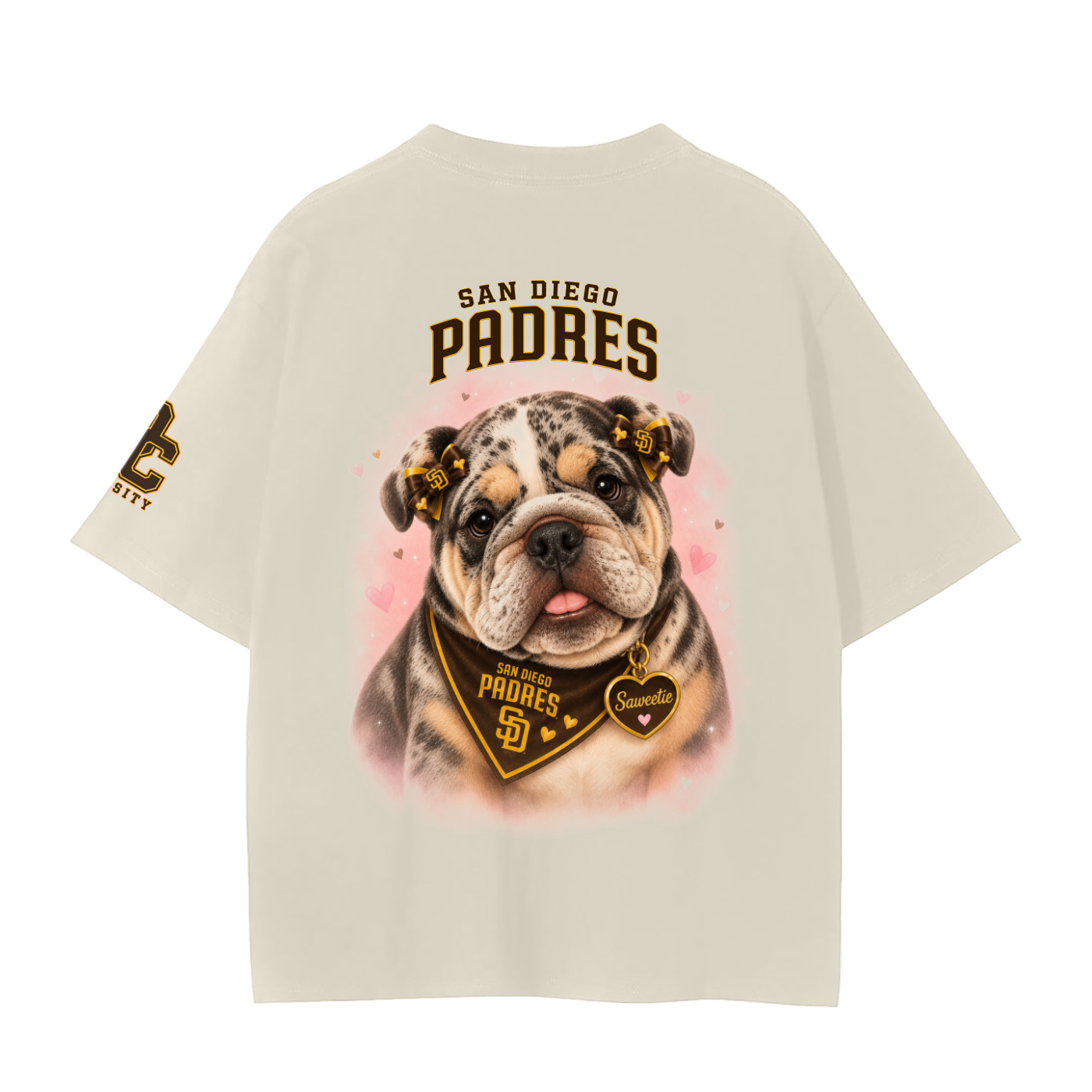 “San Diego Padres Saweetie”- adult unisex Seamless T-Shirt