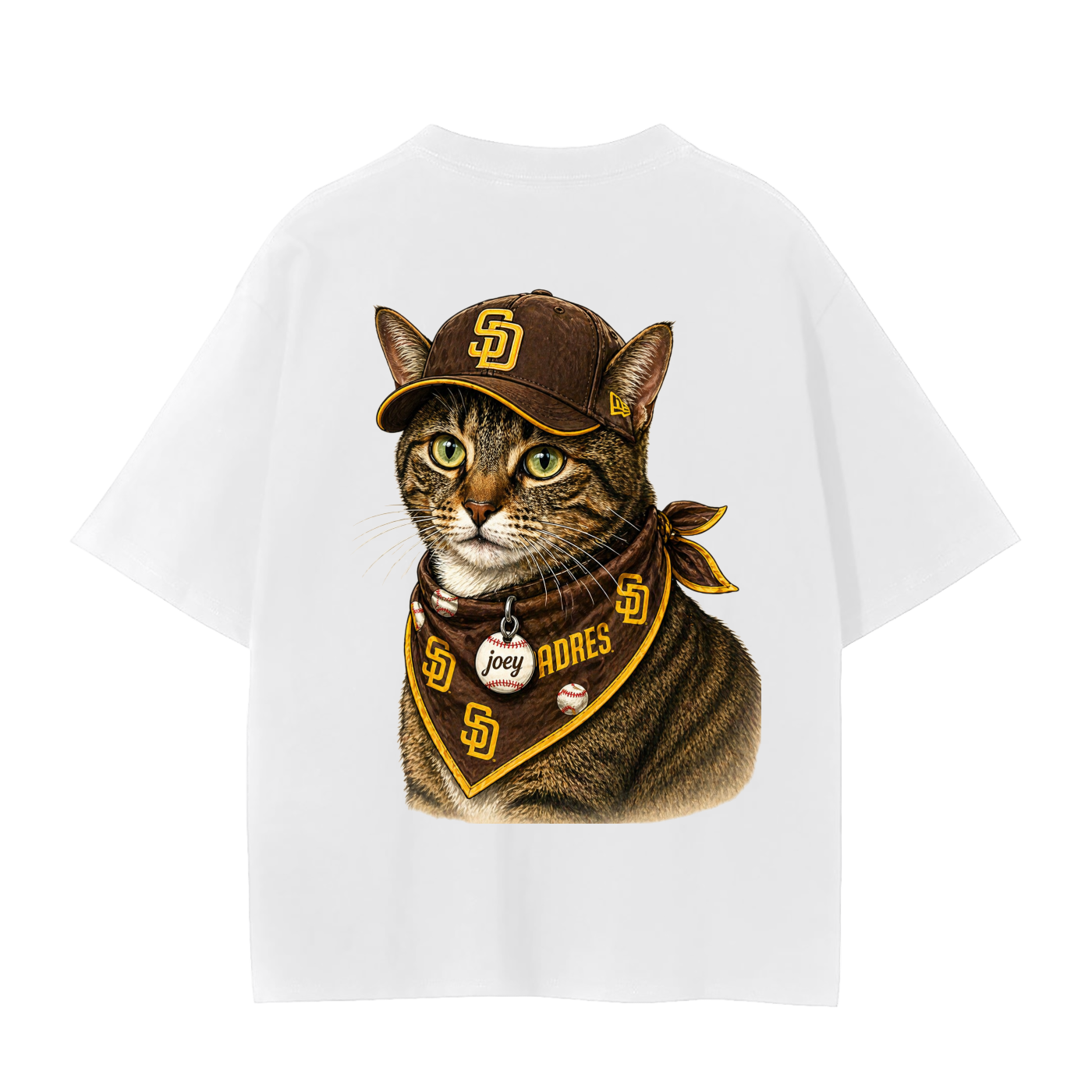 MLB SAN DIEGO PADRES- CUSTOM PET TEE