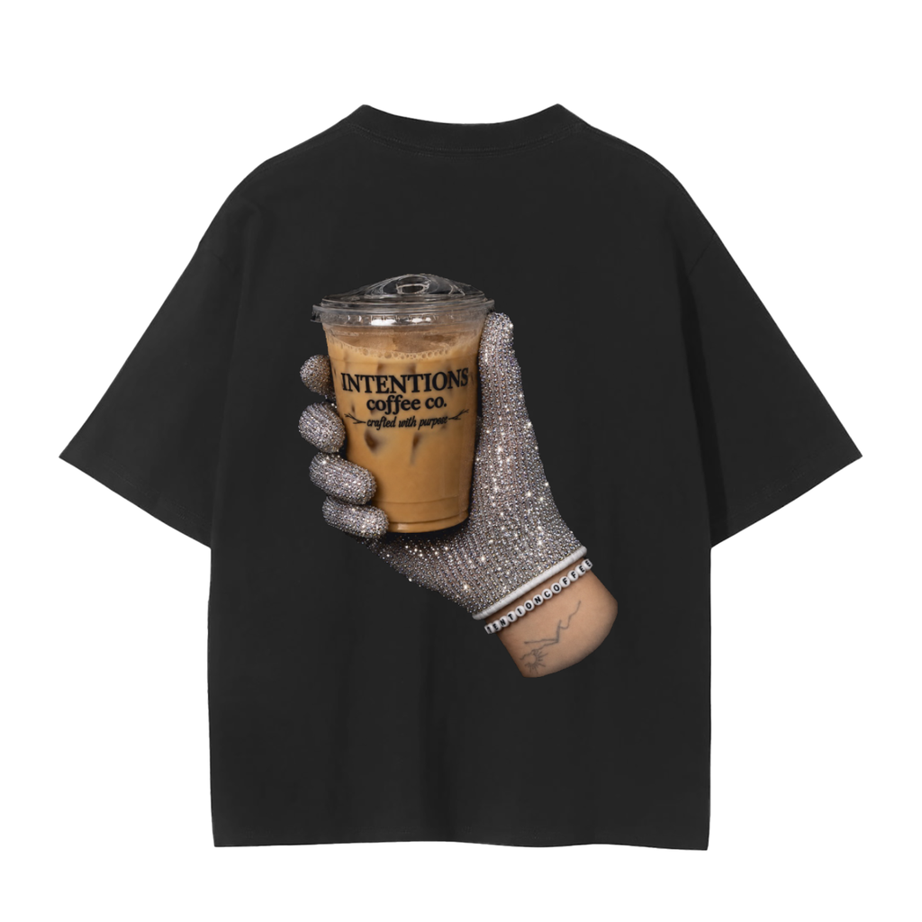 custom coffee tee- unisex adult Seamless T-Shirt