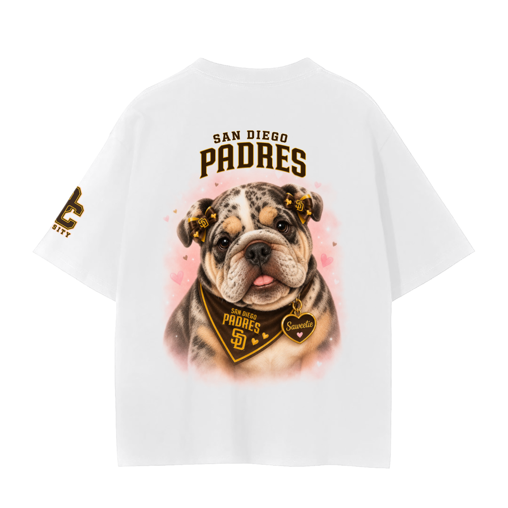 “San Diego Padres Saweetie”- adult unisex Seamless T-Shirt