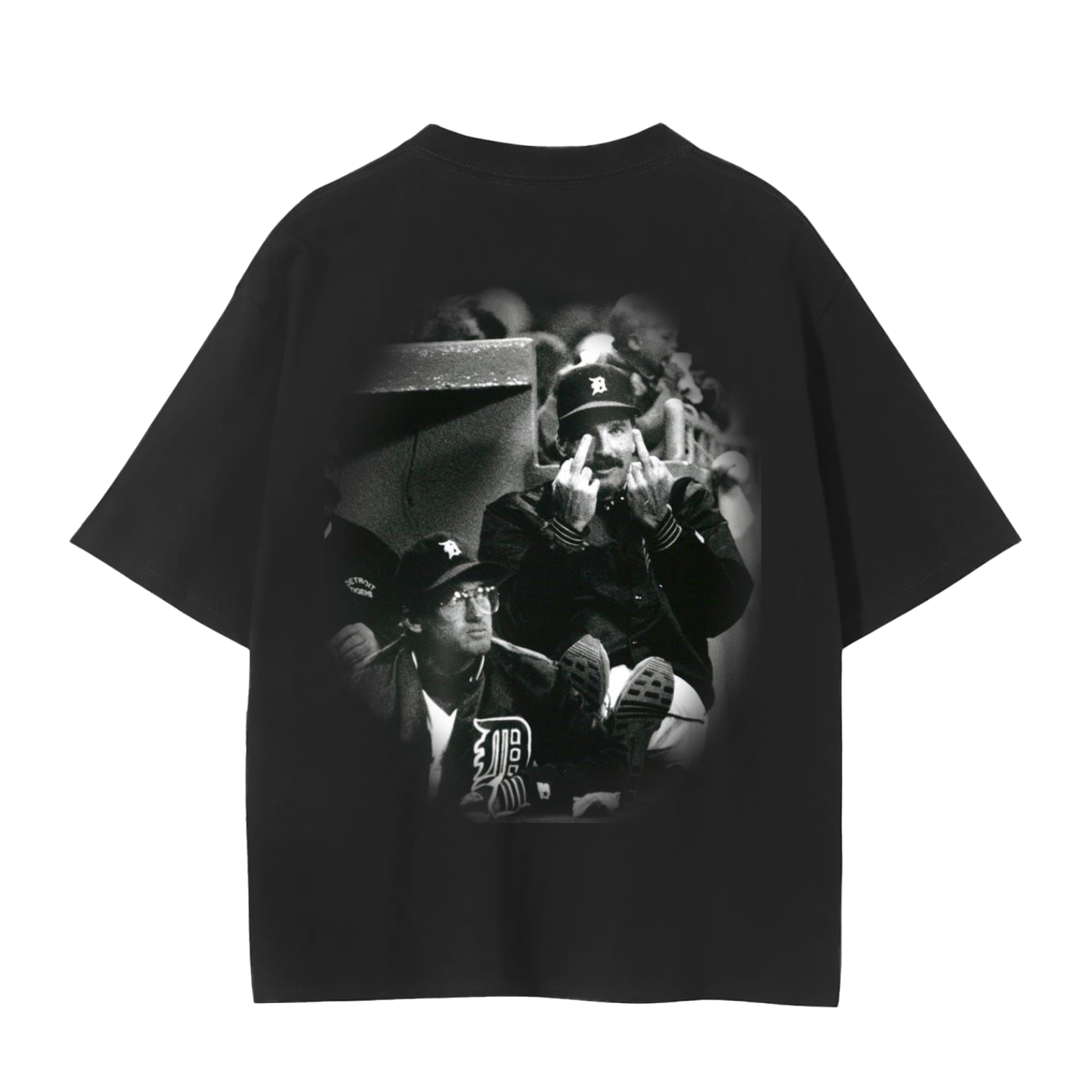 “Detroit middle finger”- adult unisex Seamless T-Shirt