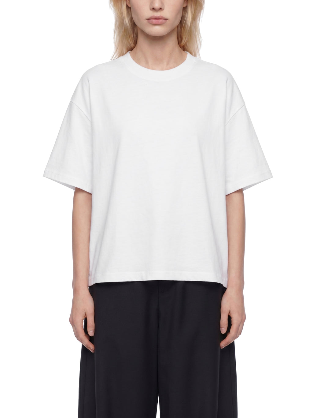 OC Varsity logo tee- adult unisex Boxy Drop Shoulder Crop T-Shirt