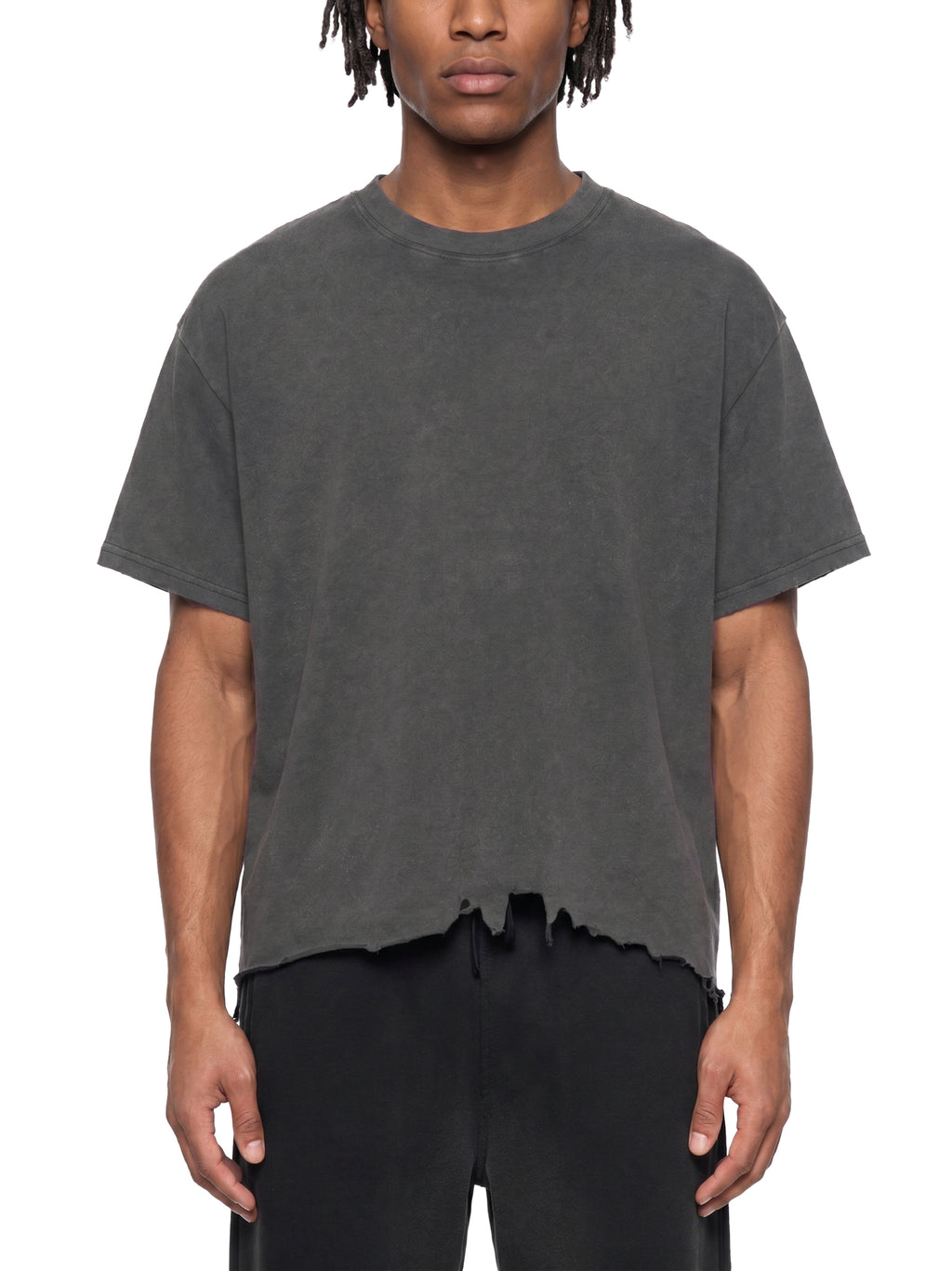 OC Varsity Choppers - adult unisex Vintage Wash Boxy Distressed Hem T-Shirt