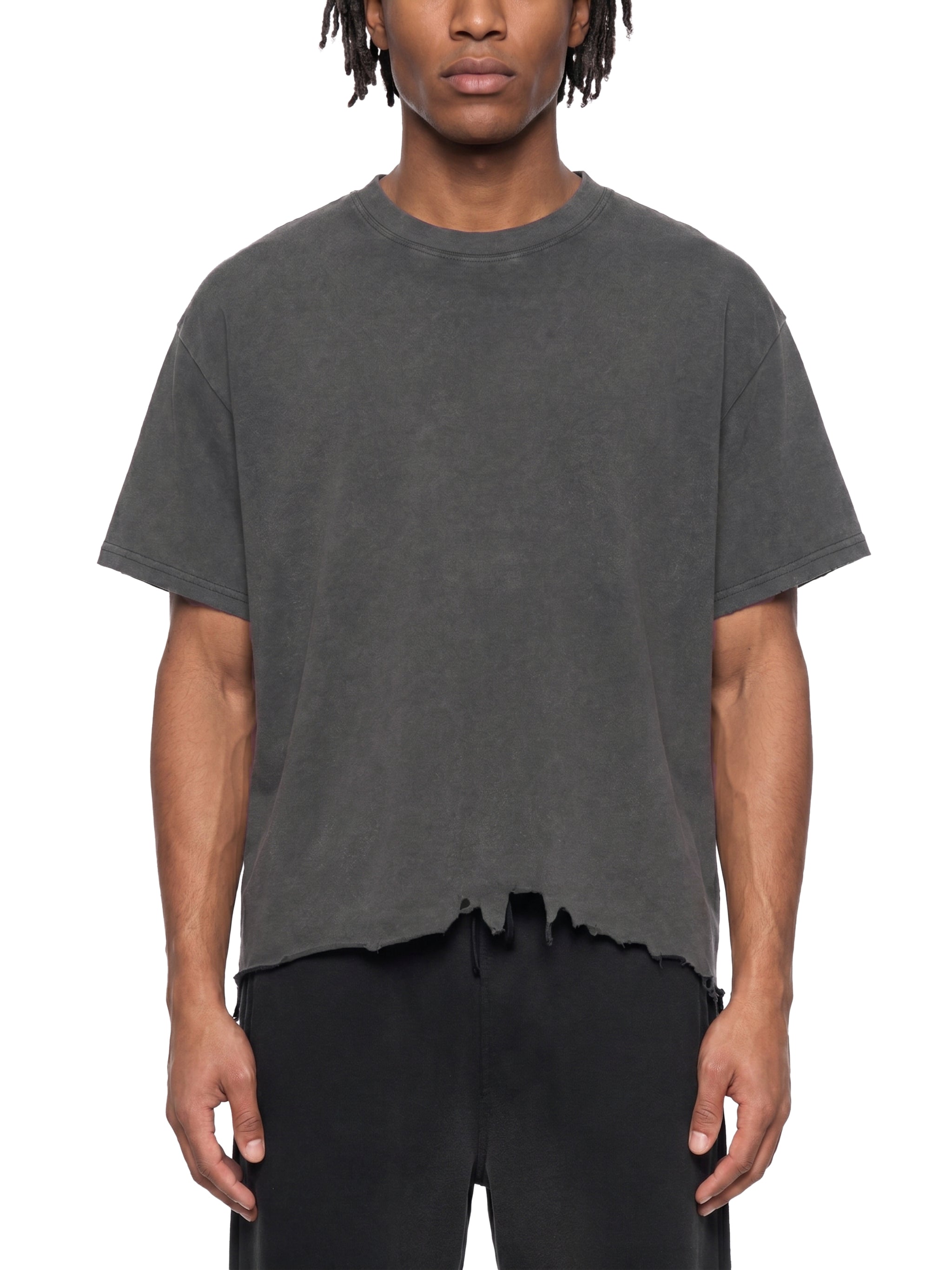 OC Varsity Choppers - adult unisex Vintage Wash Boxy Distressed Hem T-Shirt
